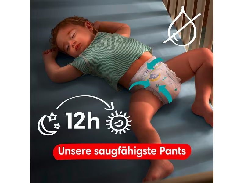Pampers Nachtwindeln Baby Dry Night Pants Grösse 4