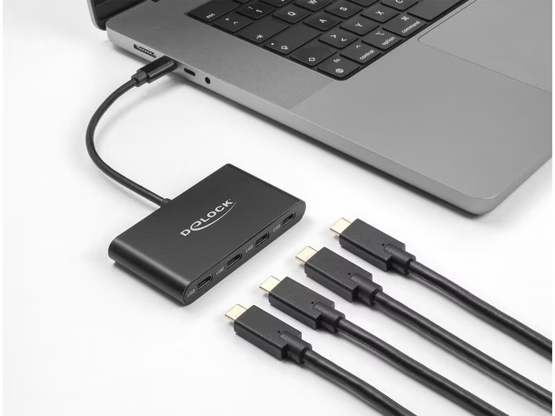 Delock USB-Hub 4 x USB 3.1 Typ-C