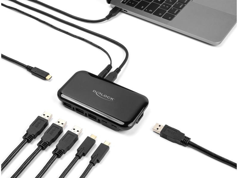 Delock USB-Hub 7 x USB 3.1