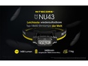 Nitecore Stirnlampe NU43 1400 Lumen