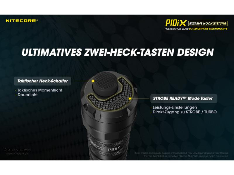 Nitecore Taschenlampe P10iX 4000 Lumen