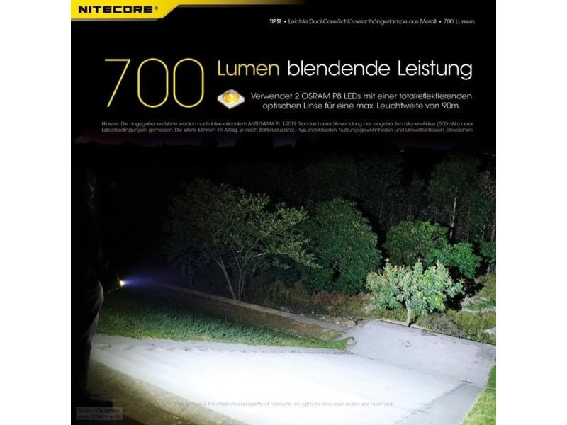 Nitecore Taschenlampe Tip Se 700 Lumen