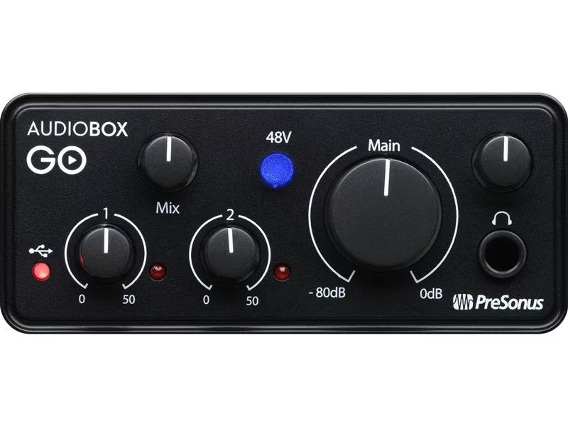 Presonus Audio Interface Audiobox GO