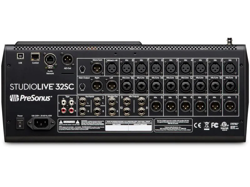 Presonus Mischpult StudioLive 32SC