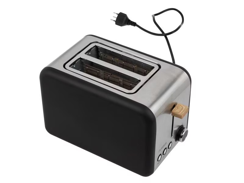 FURBER Toaster Schwarz matt