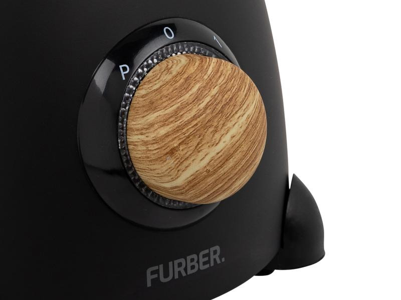 FURBER Standmixer Schwarz matt