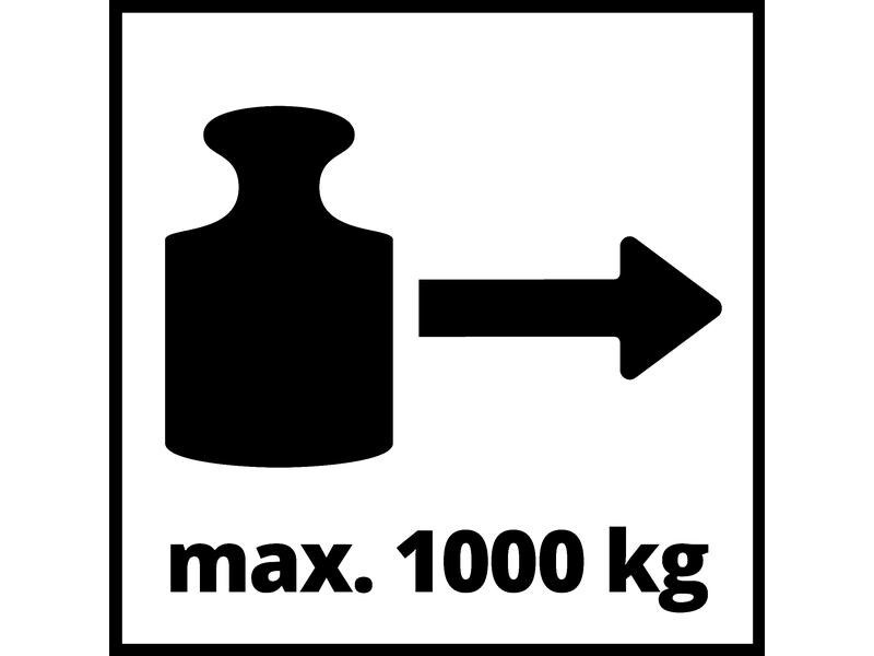 Einhell Handhebelseilzug TC-LW 1000, 1000 kg