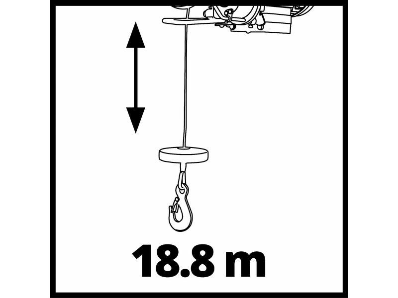 Einhell Seilhebezug TC-EH 1000, 1000 kg