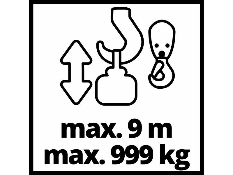 Einhell Seilhebezug TC-EH 1000, 1000 kg
