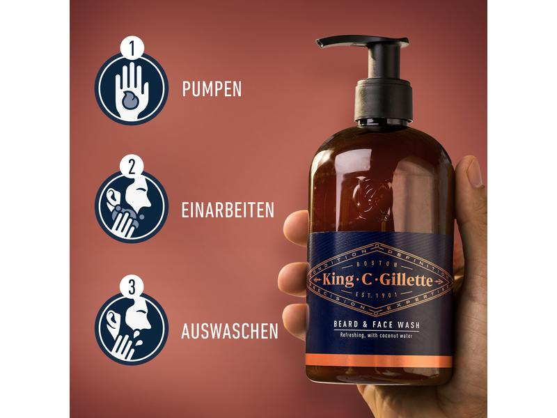 Gillette Bartshampoo 350 ml