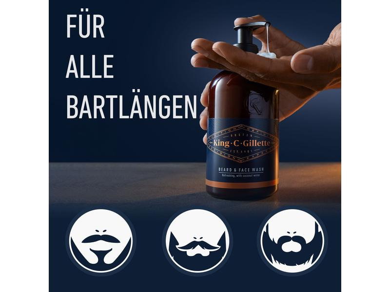 Gillette Bartshampoo 350 ml