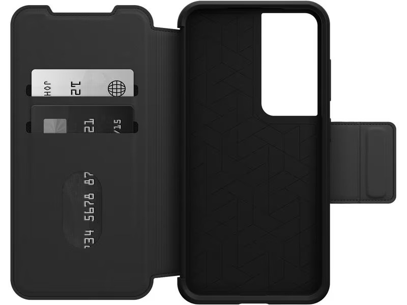 Otterbox Book Cover Strada Black Galaxy S23