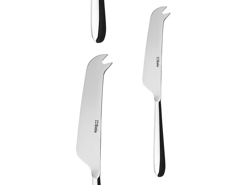 Sola Antipasti-Set Alpha 3-teilig, Silber