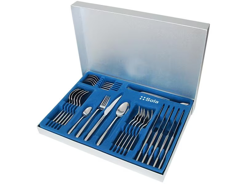 Sola Besteck-Set Calgary 36-teilig, Silber