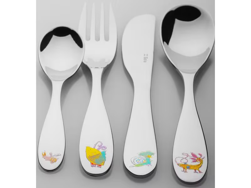 Sola Kinderbesteckset Kids World 2 , 4-tlg
