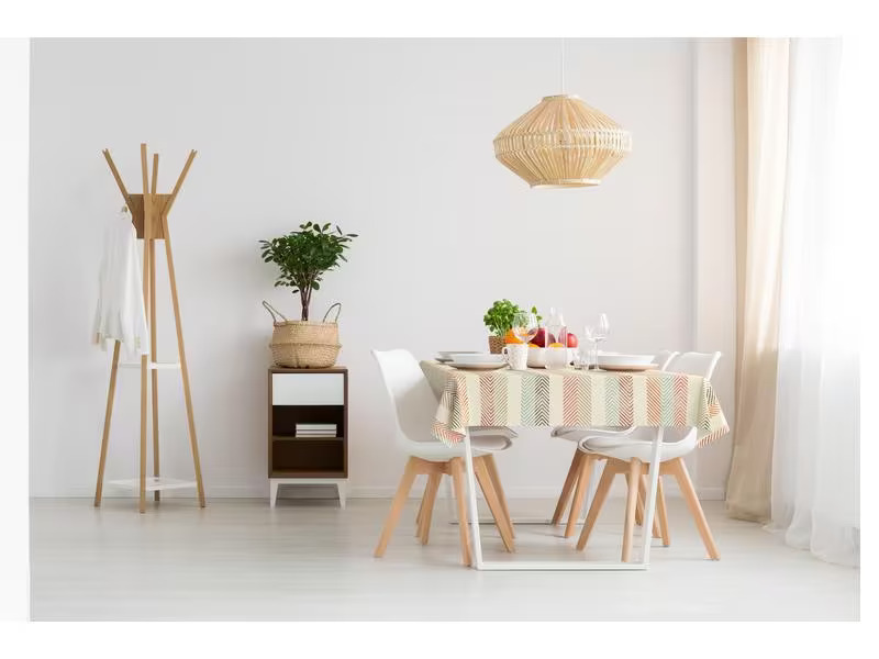 d-c-table Tischdecke PVC-free Lulina Rund, Ø 140 cm, Mehrfarbig