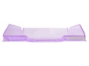 Exacompta Ablagekorb Combo-Midi Lila Glossy