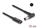 Delock Ladekabel USB-C zu Sony 6 x 4.3 mm 90° gewinkelt, 15 cm