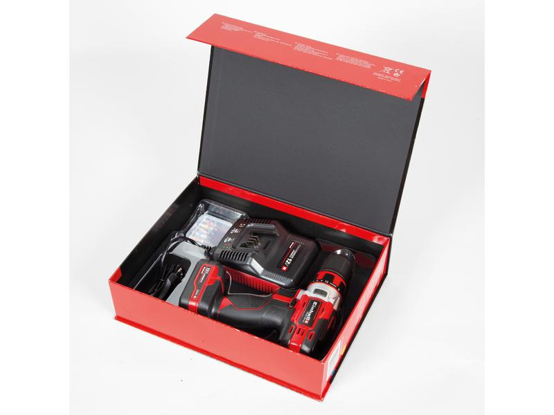 Einhell Akku-Bohrschrauber TE-CD 12/1 Li 2.0 Ah Kit