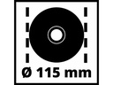 Einhell Winkelschleifer TC-AG 115/750