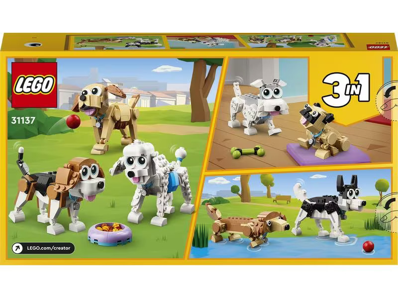 LEGO® Creator Niedliche Hunde 31137