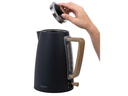 FURBER Wasserkocher, Standmixer und Toaster Set, Schwarz matt