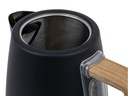 FURBER Wasserkocher, Standmixer und Toaster Set, Schwarz matt