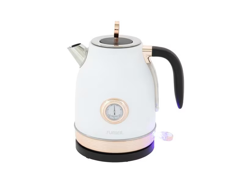 FURBER Wasserkocher, Standmixer und Toaster Set, Rosegold