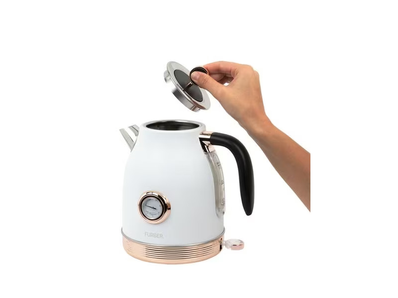 FURBER Wasserkocher, Standmixer und Toaster Set, Rosegold