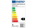 Konstsmide LED-Lichtervorhang mit Schneeflocken 48 Lampen, 90 cm