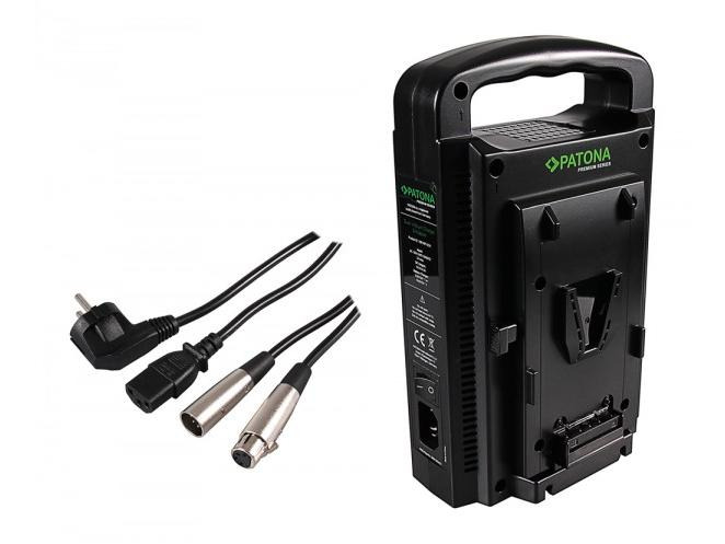 Patona Ladegerät Dual V-Mount