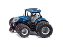 Siku Traktor New Holland T7.315, Doppelreifen, mit Sender, 1:32