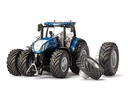 Siku Traktor New Holland T7.315, Doppelreifen, mit Sender, 1:32