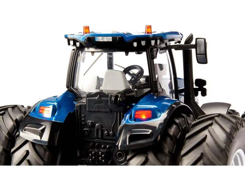 Siku Traktor New Holland T7.315, Doppelreifen, APP, 1:32