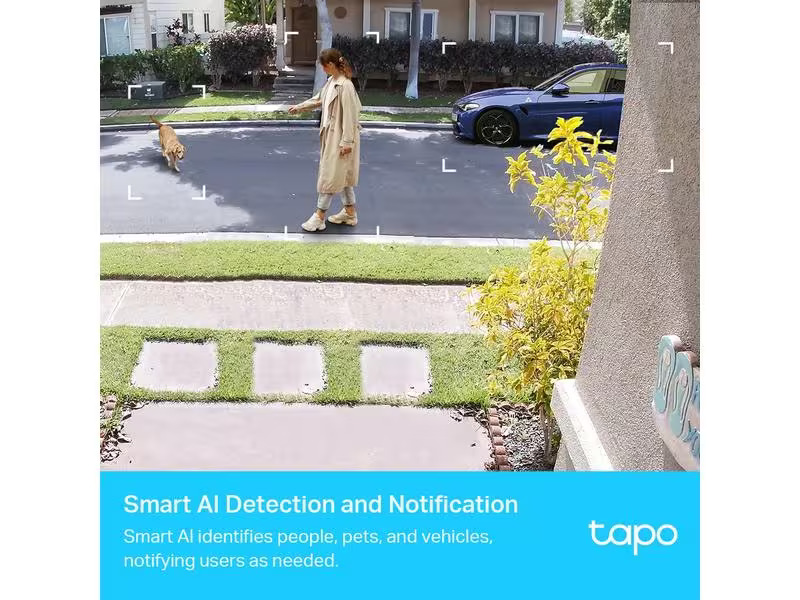 TP-Link Netzwerkkamera Tapo C420S2 Set 2×Tapo C420 + 1×Tapo H200