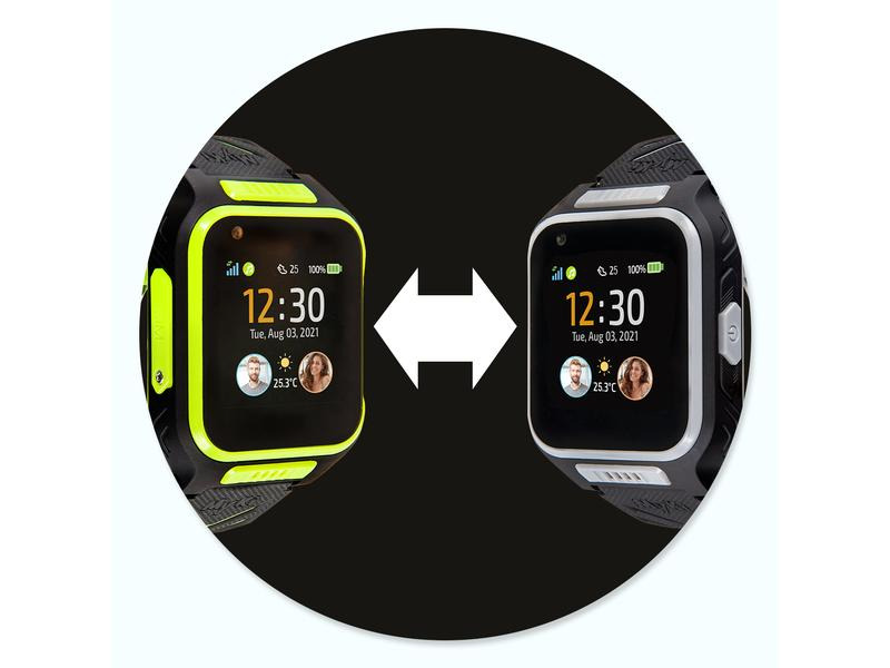 MyKi Smartwatch 4 Weiss/Pink