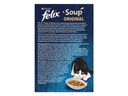 Felix Nassfutter Soup Original Fisch 6 x 48g