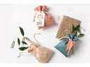 Folia Stoffbeutel Jute Style Boho Chic 10 Stück, Mehrfarbig