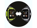 MyKi Smartwatch 4 Schwarz/Grün