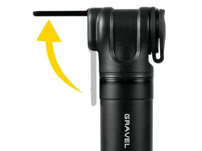 Topeak Minipumpe Gravel 2Stage