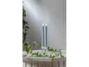Star Trading LED-Stabkerzen Set Flamme Stripe, 25 cm, Blau, 2 Stück
