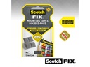 Scotch Montagequadrate Scotch-Fix, 12.7 mm x 12.7 mm, Grau