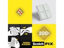 Scotch Klebepads Scotch-Fix, 11 mm x 15 mm, Weiss