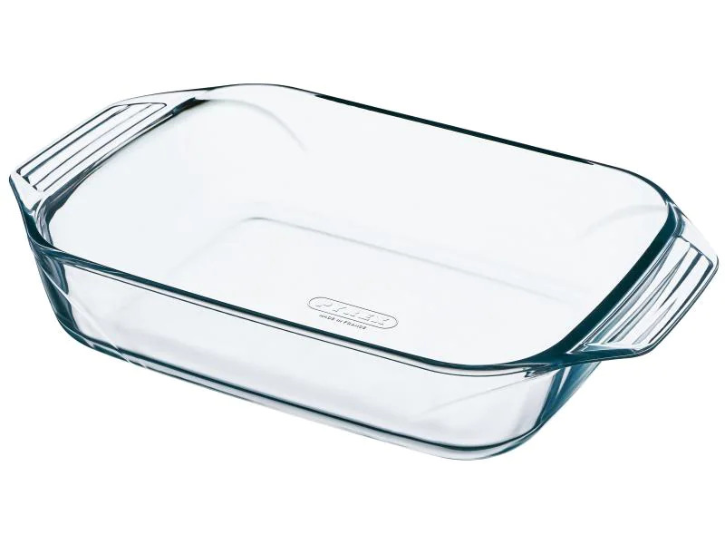 Pyrex Auflaufform 27 x 17 cm Eckig, Transparent