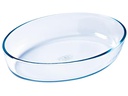 Pyrex Auflaufform 39 x 27 cm Oval, Transparent