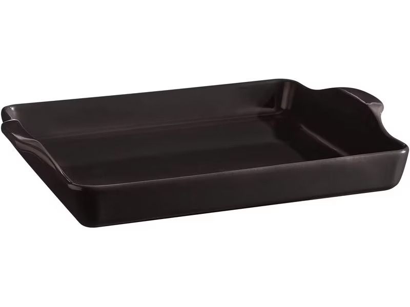 Emile Henry Brot-Backform 40.5 x 31.5 x 6.9 cm, Schwarz