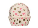 Funcakes Muffin Backform Herz 48 Stück