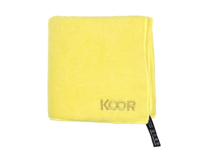 KOOR Badetuch Soft Giallo L, 70 x 130 cm