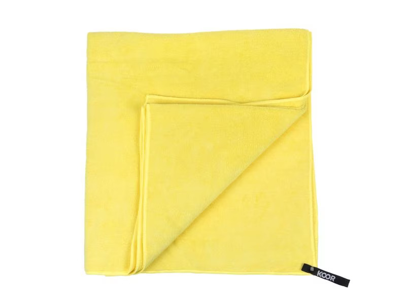 KOOR Badetuch Soft Giallo L, 70 x 130 cm