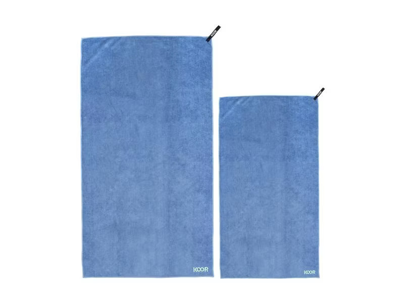 KOOR Badetuch Soft Blu XL, 100 x 180 cm
